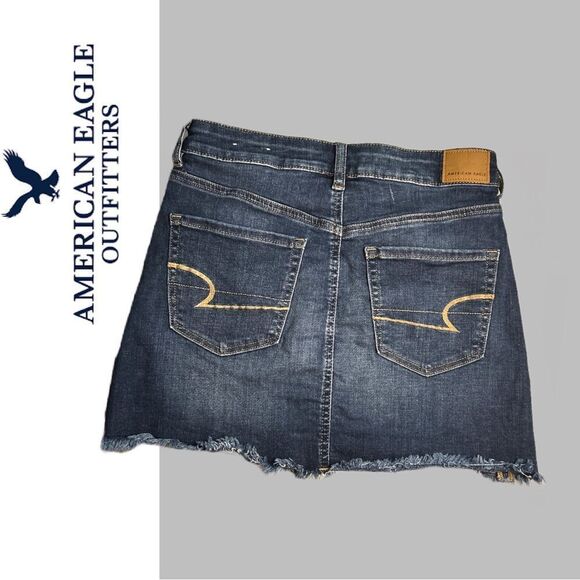 American Eagle Outfitters Next Level Stretch Denim Mini Skirt - Size 4‎ - Picture 1 of 2